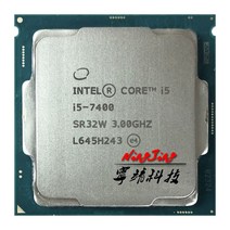 인텔 코어 i5-7400 i5 7400 3.0GHz 쿼드 코어 쿼드 스레드 CPU 프로세서 6m 65w lga 1151, 한개옵션0