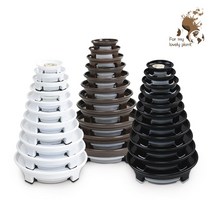 프리미엄원형서랍 난1호~소 물통 용량 큰 서랍 받침, 백색