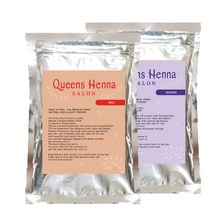 1+1 퀸즈헤나살롱 한개 구매시 한개 더 천연헤나염색약 100g, 레드+브라운, 1개