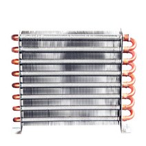 공냉식 수냉식 열교환 라디에이터 환풍기, 225x45x210 증가