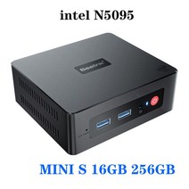 Beelink 미니 S 윈도우 11 인텔 세대 N5095 PC DDR4 8 호환, 05 16GB 256GB