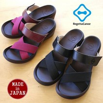 일본생산 레게타카누 (Regetta Canoe) 로우 웨지 샌들