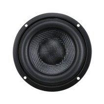 GHXAMP 4 인치 우퍼 서브 스피커 유닛 HIFI 4ohm 40W 유리 섬유 직조 분지 깊은 저음 라우드 speaekr 대형 마그네틱 1 개, CHINA, Round Types