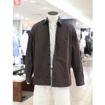 이지오 이지오 이지오 21 S/S 차콜 SECOND 코튼 오버핏 셔츠 LTD1SCL701 (P001414302)