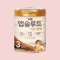 남양유업 앱솔루트명작3단계 800g 1캔, 앱솔루트명작3단계 /800g 1캔