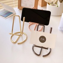 핸드폰 태블릿 탁상용 거치대 명함꽂이 카페메뉴판, 다크그레이, 모델명/품번