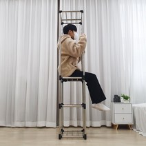 수납 팬트리 벽 다용도 거실 랙 시스템 무볼트 조립 좁은 선반, 5층선반