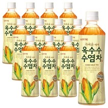 롯데 옥수수수염차 500ml 12PET, 1, 본상품선택