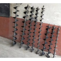 땅파는기계 뿌레카 천공기 구굴기 땅파기 휴대용 파이프 파일 굴삭기 굴착기 디그 파일 코어 구멍 토양, 07 D15cmX1.5m bit
