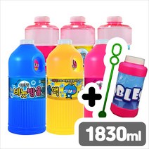 비누방울 비눗방울 리필액세트, 04_ 1830ml