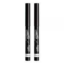 Rimmel Scandaleyes 두껍고 얇은 아이라이너 리디자인 블랙 2개입 (1팩, 1 Count