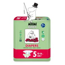 [무미] 핀란드 친환경 기저귀 밴드형 5단계 1팩 44매/인증받은 안심기저귀/스완라벨 획득, 상세 설명 참조
