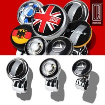 어썸카 2017스포티지파워핸들 세피아핸들봉 자동차파워핸들 8세대소나타파워핸들 차량용파워핸들 보조핸들 모하비 렉스턴 싼타페 쏘렌토 포터2 봉고3 스포티지 투싼 펠리세이드, 02. 렉스골드베어링파워핸들 - 블랙