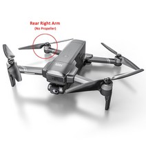 SJRC F22S F22 4K 프로 GPS 드론 지널 예비 부품 프로펠러 블레이드 배터리 B 충전기 브러시리스 모터 액세서리 암, [07] 1PCS Rear Right Arm