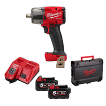 밀워키 M18 FMTIW2F12-502X 충전 미드 하이토크 렌치, 1개