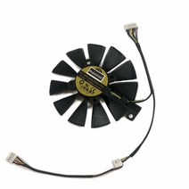 PLD09210S12HH 싱글 A 팬 비디오 쿨러 ASUS R9 390X/390 RX480/580 R9 Fury GTX1080TI/980Ti/1070/1080/1070Ti GPU
