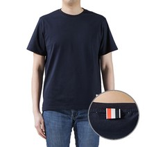 [톰브라운] (MJS067A 00042 100) 남성 삼선 반팔 티셔츠 23SS