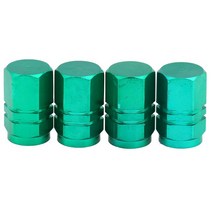 자동 4Pcs Car Wheel Tire Valve Caps Rim Stem Covers Luminous Dust for Bike Motorcycle, 한개옵션0