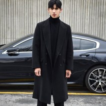 플로어 울 블렌드 더블 코트