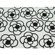 동백꽃 원단 면 천 린넨 꽁 무늬 파우치 천 마스크 만들기 다른 색깔, 화이트 시스템