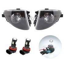 링라이트안개등 BMW 5 시리즈 F10 F18 520d 520i 523li 2010-2014 헤드 라이트 전조등 Foglight 6317721688, 04 LED Fog L and R