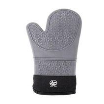 고압절연장갑 실리콘 오븐 장갑 단열 화상 방지 고온 내성 방수 요리사 베이킹 두꺼운, 1PC