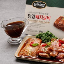 국내산 한돈 부드러운 수제 양념돼지갈비 800g, 1개