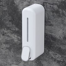 DISPENSER 푸시형 벽걸이 물비누 디스펜서 WHITE 300ml