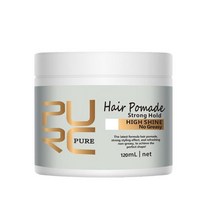 헤어 스타일링 레트로 스타일 케어 오일 솜털 남성 젤 도매 헤드 포마드 오일, 120g