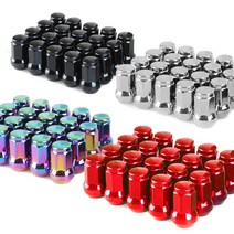락모터스 자동차 락너트 P1.5XM12 현대 기아 스페셜키 휠너트 휠볼트 경량너트 락볼트 휠 타이어튜닝 차량용, 6각락너트(골드), 1개