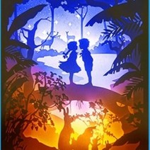 코스트굿즈 페이퍼커팅 무드등, 6.우정(DIY)