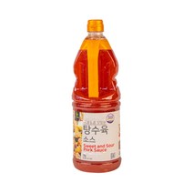 이슬나라 탕수육 소스 2kg 중화요리 식자재 업소용 대용량 X 3