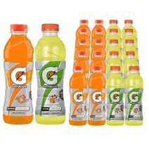 게토레이 오렌지&레몬 600ml X 각10개(총20개) 이온음료 스포츠음료 온동전후 수분섭취 갈증해소 음료수, 80개