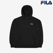 휠라 스몰 라이너 오버핏 후디 FS2POC4110X BLK