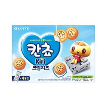 롯데 칸쵸 끼리크림치즈 196g 신상과자 사무실간식 유치원 탕비실 어린이집 비품, 27개