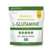 MariGold L 글루타민 파우더 5000mg 454g 90서빙 Gut 머슬 서포트