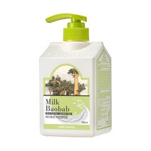 밀크바오밥 바디로션 라임앤바질, 500ml, 1개