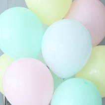 파티해 천장장식 마카롱풍선(헬륨효과)세트-워터메론