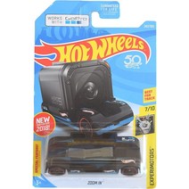 핫휠 고프로 다이캐스트 줌 인 Experimotors 7/10, 검은색