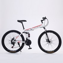 입문용 MTB 산악 29 인치 27/30 단 접이식 자전거 산악 성인용, 03 white_01 29 inch_01 27