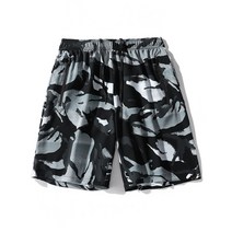 빅사이즈 여름 밀리터리 밴딩 반바지 L-8XL 2컬러 주머니 지퍼 8023