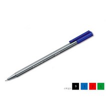 스테들러 트리플러스 화인라이너 334-9 흑색, 단품, 블랙334-9