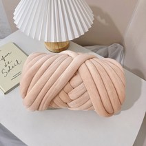 뷰라뷰 자이언트 얀 빅얀 망고실 핑거니팅 벨벳 1kg, 03. 연핑크