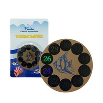 스티커 온도계, 일자형