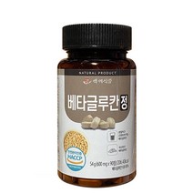 베타글루칸 정 국산 효모 HACCP 인증 90정, 1개, 300g