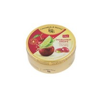 캐빈디쉬하비 더블프룻 체리맛 캔디 (라임맛 필링) 175G