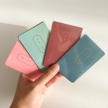 문학 사계 투명 꽃 책갈피 [사계절을 담은 예쁜 원고지 압화 책 꽃갈피 북마크 북 다트 클립 마커 굿즈], 여름