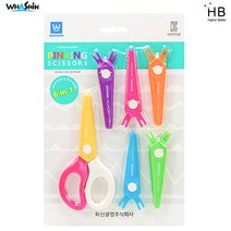 화신 핑킹가위 WS-P601