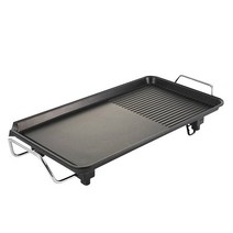 블랙앤데커 고화력 5단 조절 전기 와이드 그릴, BXEG1601-A