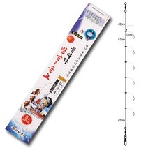 금호조침 참돔 부시리 농어 3본 선상 갯바위 대물 낚시 바늘 카드 채비 세트 KS-255, 02.KS-251 6본물따라11호